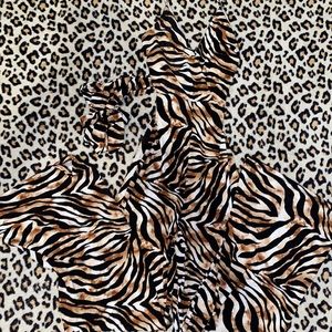 Tiger print jumpsuit 💎